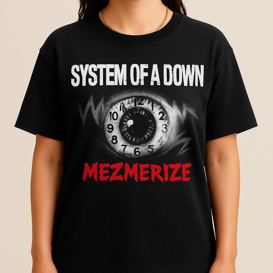 Discover SYSTEM OF DOWN Mezmerize Graphic Tee: Heavy Metal Fan Shirt