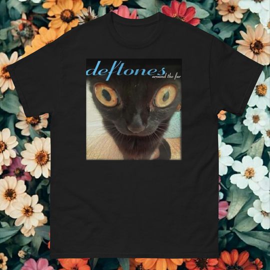 Discover Deftone Around The Fur Cat Band T-Shirt