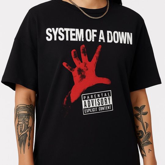 SYSTEM OF DOWN Vintage Band Tee: SOAD Nu Metal Concert Shirt