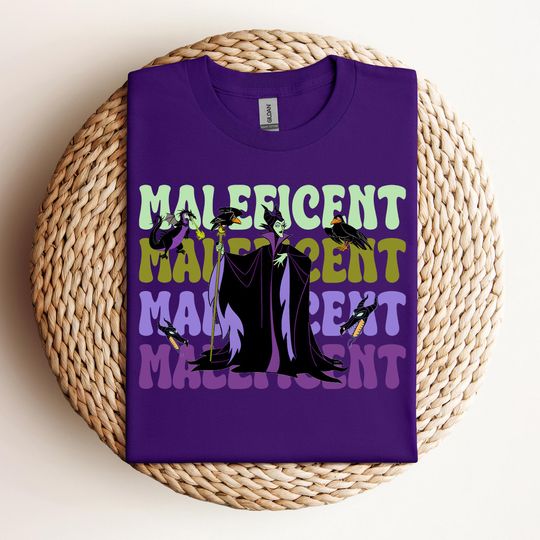 Retro Disney Villains Sleeping Beauty Maleficent Old School Shirt, Disney Maleficent Shirt, Disneyworld Shirt