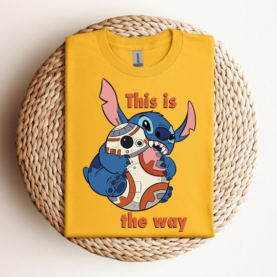 Discover This Is The Way T-shirt, Star Wars Disney T-shirt, Star Wars Mickey Ears Shirt, Stitch Disney Shirt