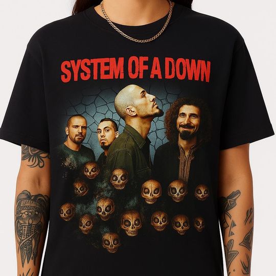 SYSTEM OF DOWN Shirt SOAD Band Tee