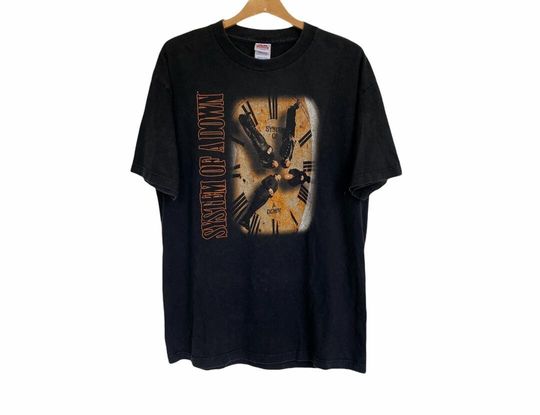 SYSTEM OF DOWN Vintage Tee Rock Band Nu Metal Music Shirt