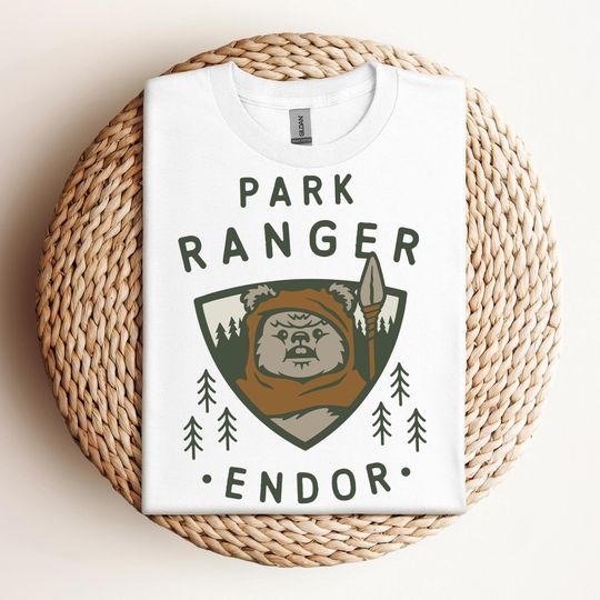 Vintage Disney Star Wars Ewok Endor T-shirt, Park Ranger Endor Shirts, Birthday Gift Tee, Disneyworld Shirt, Disneyland Family Trip Shirt