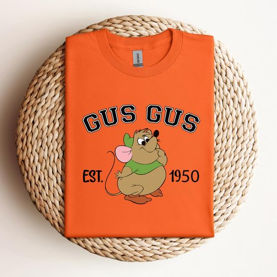 Discover Gus Gus Est. 1950 Shirt, Disney Cinde Shirt, Disney Snacks Shirt, Disneyland Trip Tee, Disney Family Tee