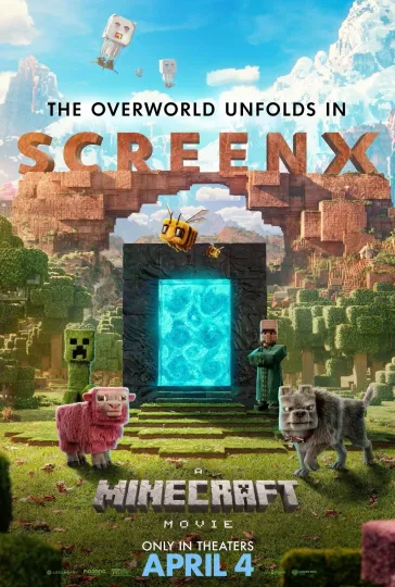 Minecraft Movie 2025 Vertical Premium Matte Poster