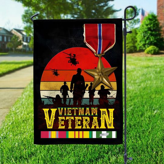Discover Vietnam Veterans Flags, Patriotic Memorial Day Flag, Garden Flags Memorial Day