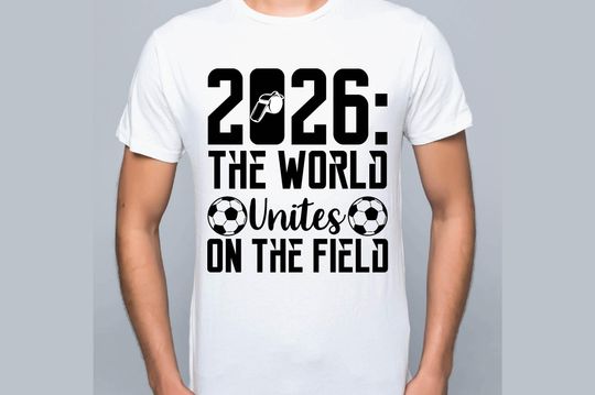 Discover 2026 Soccer Shirt | The World Unites Design | World Cup Shirt