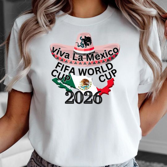 Discover Mexico World Cup 2026 T-Shirt: Viva Mexico Soccer Fan Shirt