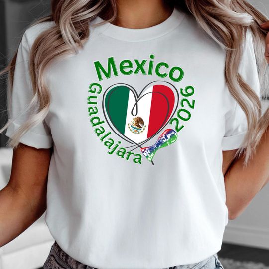 Discover Guadalajara Mexico 2026 FIFA World Cup T-Shirt: Travel Souvenir
