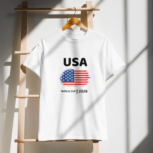 Discover 2026 USA World Cup Shirt | Soccer Team Sportswear | Soccer Fan Gift | World Cup Gift
