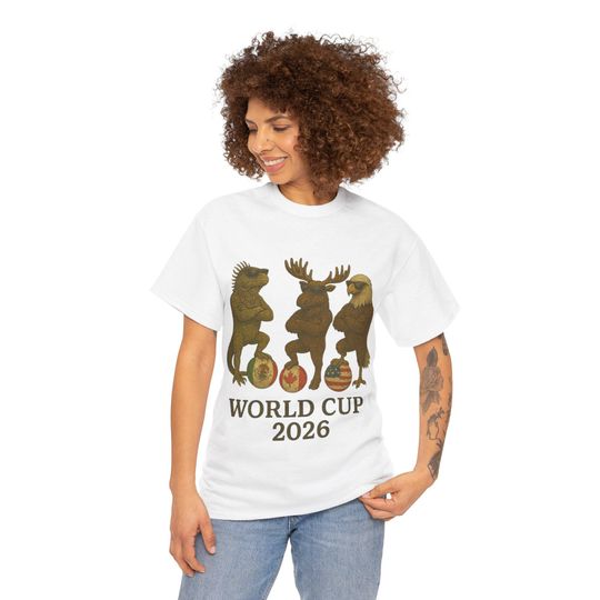 World Cup 2026 Tee, Funny Sports Shirt, Gift for Soccer Fans, Casual Outfit