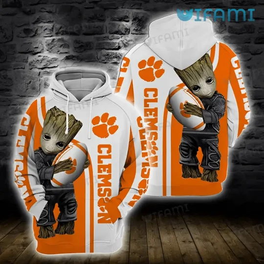 Discover Clemson Team Tigerss Hoodie 3D