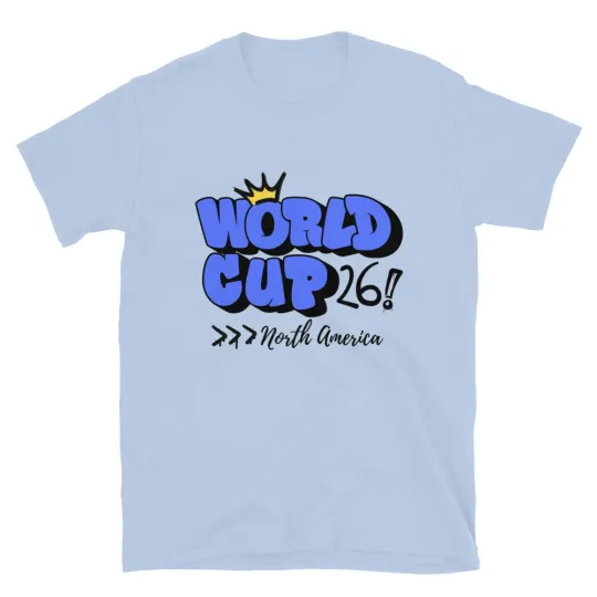 Discover World cup soccer 2026 Short-Sleeve Unisex T-Shirt Word Cup North America