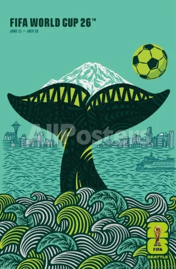 Discover FIFA World Cup 2026 - Seattle poster