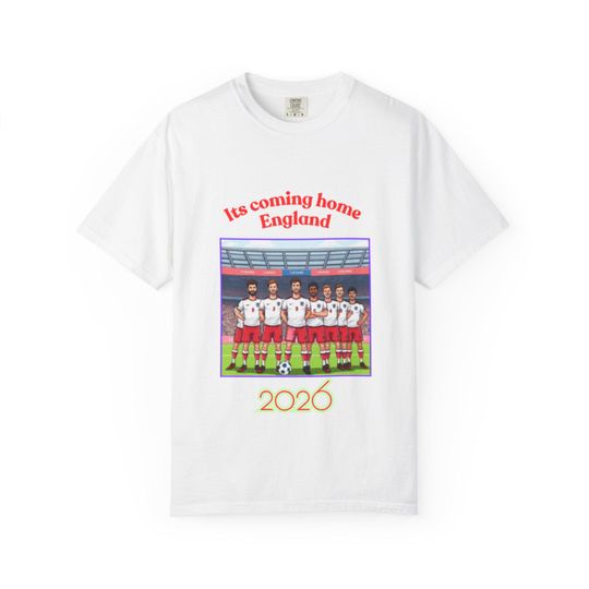 Discover England Soccer Fan T-Shirt, World Cup Gift, Sports Apparel, Casual Wear, Soccer Lover Shirt.