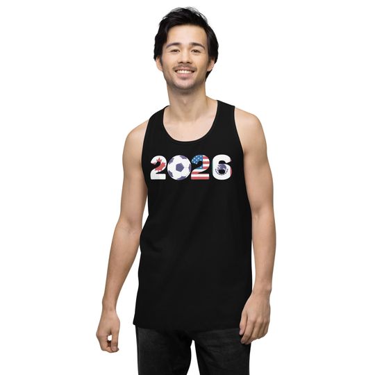 Mens premium tank top 2026 North America Football