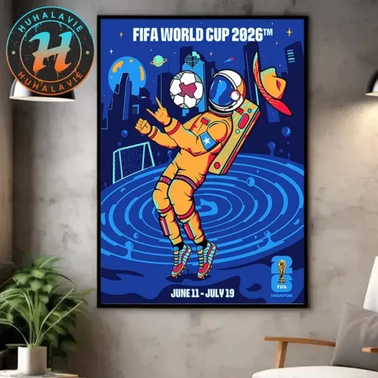 Discover FIFA World Cup 2026 Houston Host City Poster