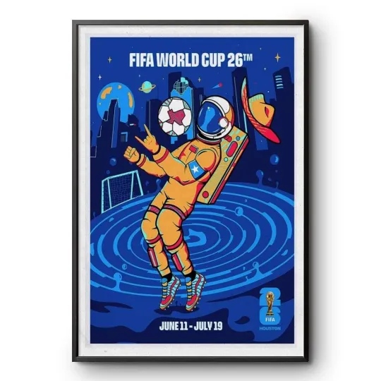Discover Poster FIFA World Cup June 11- 19 2026 Tour - Poster Wall Decor, No Frame