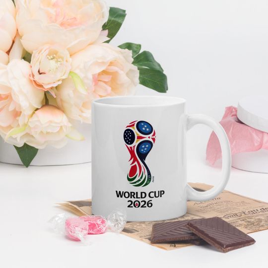 Discover Soccer Fan Mug  2026 World Cup Coffee Mug  White Ceramic Tumbler Gift for Soccer Lovers & World Cup Enthusiasts | Soccer Fan Gift