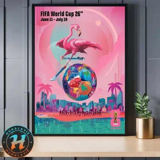 Discover FIFA World Cup 2026 Miami Host City Poster Art