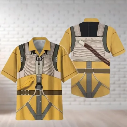 Star Wars Bossk Cosplay Costume Bossk The Bounty Hunter Fan Gift Hawaiian Shirt