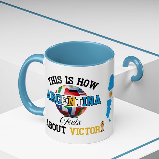 Argentina Victory World Cup 2026, Gift Mug, Soccer Fan Gift, Football Championship Souvenir, Sports Team Celebration Cup.