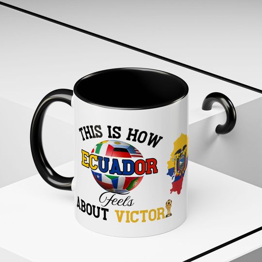Discover Ecuador's Victory Cup, 2026 World Cup Mug, Soccer Fan Gift, Sports Mugs, Football Enthusiast Mug, Soccer Cup, Ecuador Football Cup