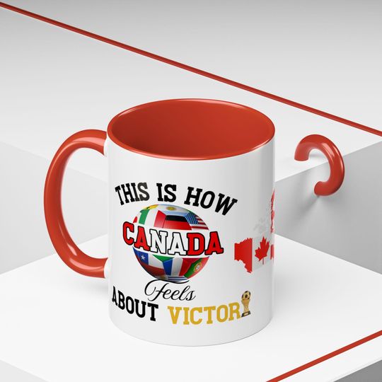 Discover Canada Victory Cup, World Cup 2026, Canadian Soccer Fan Gift, Sports Enthusiast Cup, Patriotic Mug, Soccer Gift Mug