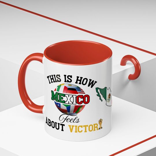 Mexico Victory World Cup 2026, Soccer Fan Gift, Sports Gifts, Team Pride Cup, Football Enthusiast Present, Mexico Team Mug