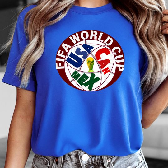 Discover World Cup 2026 Tee: USA CAN MEX Unisex Shirt