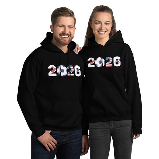 Discover Unisex Hoodie 2026 North America Football