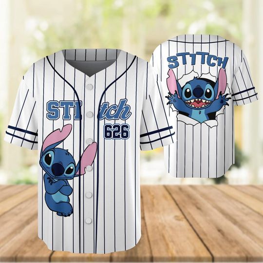 Discover Stitch 2025 Baseball Jersey, Stitch Baseball Team Shirt