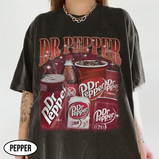 Discover Vintage Dr Pepper Shirt, Retro Dr Pepper Bootleg Shirt, Dr Pepper Lover Shirt, Vintage Soda Lover Shirt, Dr Pepper Bootleg Rap Tee