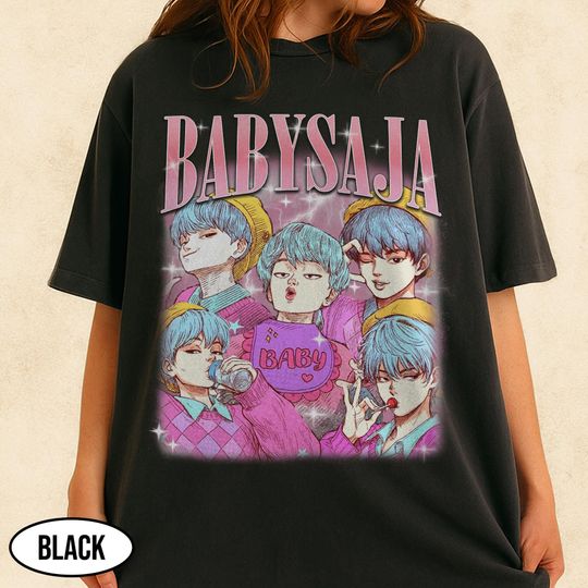 Discover Baby Saja Boys Bootleg Shirts, Baby Saja Bootleg Shirts, Saja Boys Merch, Baby Saja Boys Kpop Demon Hunters Shirts, Baby Saja Fan Shirts