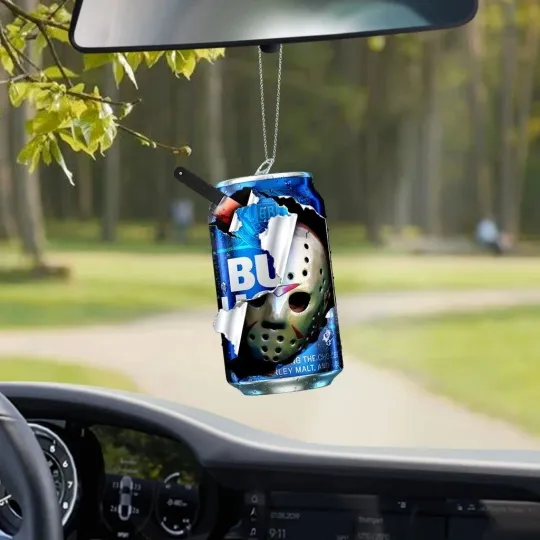 Discover Horror Jason Voorhees Car Ornament, Halloween Jason Voorhees Ornament Gift Decor