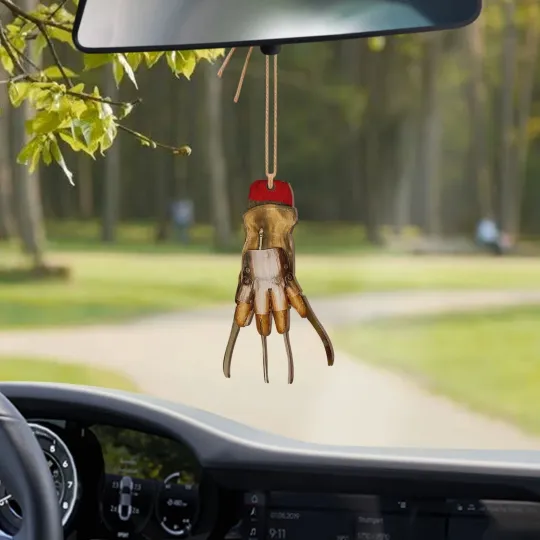Horror Freddy Krueger Car Ornament, Halloween Freddy Krueger Ornament Gift Decor