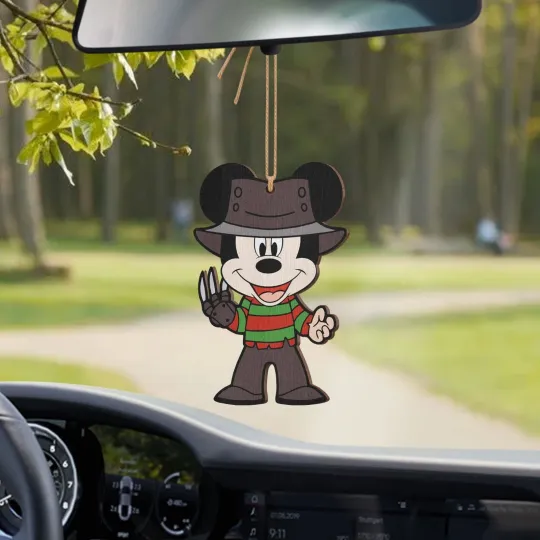 Discover Freddy Krueger Halloween Car Ornament, Freddy Krueger Mickey Mouse Ornament Gift