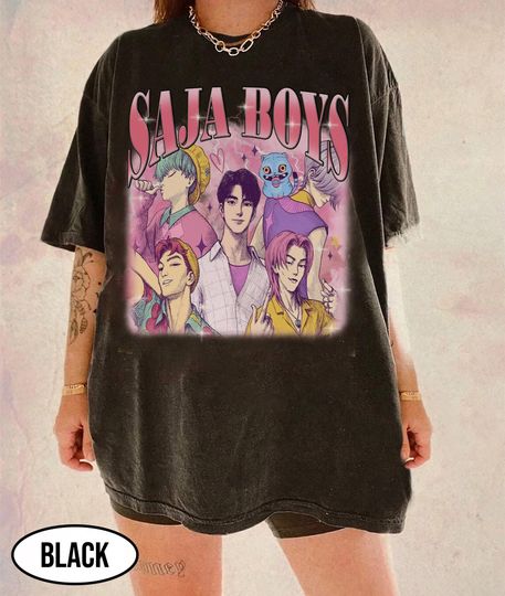 Discover Saja Boys Bootleg Shirts, Kpop Demon Hunters Shirts, Kpop Demon Inspired Shirts, Saja Boys Fan Shirts,  Kpop Demon Hunters Merch