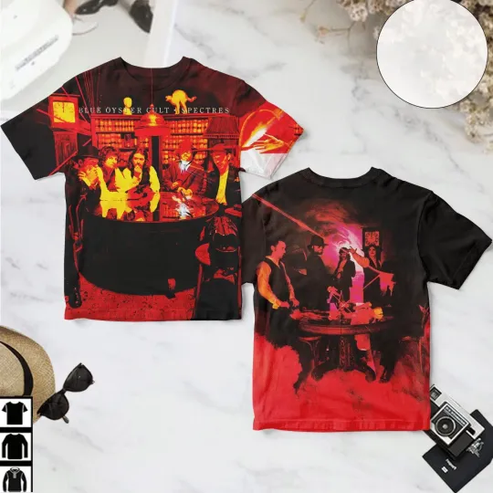 Blue Öyster Cult Spectres Album Cover T-Shirt