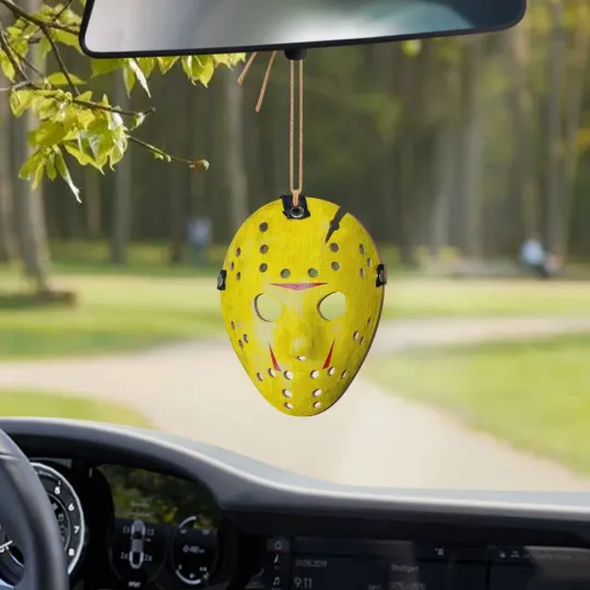 Discover Horror Jason Voorhees Car Ornament, Halloween Jason Voorhees Ornament Gift Decor