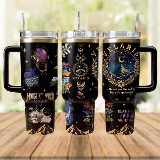 Discover City Of Starlight Tumbler 40Oz, The Night Court Tumbler