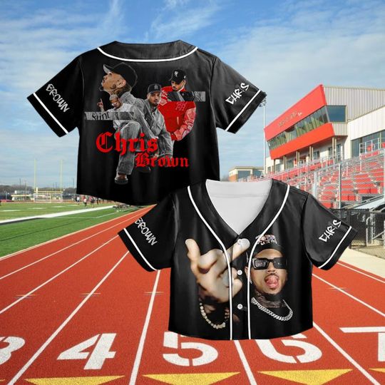 Discover Personalized Chris Brown Breezy Bowl Croptop Jersey, Breezy Bowl XX Crop Top Baseball, Chris Brown Fan, Breezy Bowl Tour 2025 Shirt