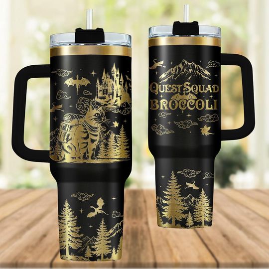 Discover Onyx Storm Engraved Tumbler 40oz, Gift for Readers