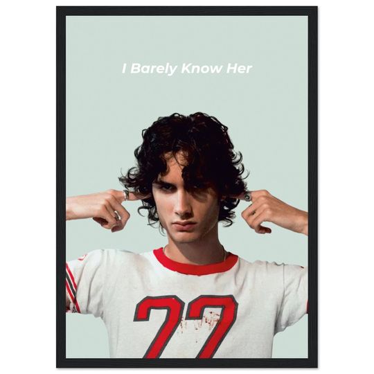 Discover Sombr Poster Print  Music Wall Art on Premium Matte Paper  Framed or Unframed Music Decor