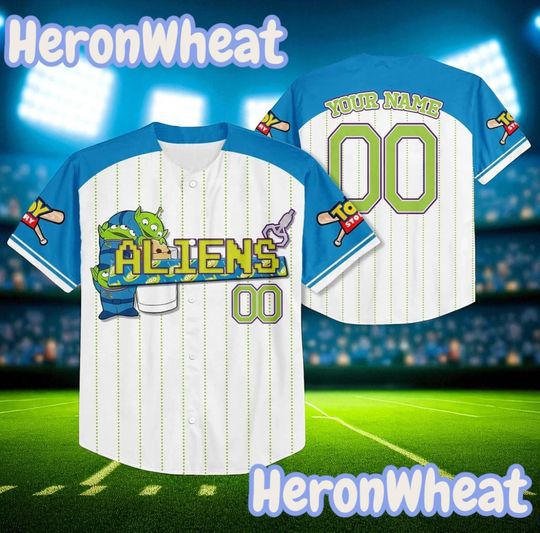 Custom Rex Toy Story Jersey  Personalized Dinosaur Baseball Shirt, Disney Matching Outfit for Kids & Adults, Funny Toy Story Team Jersey