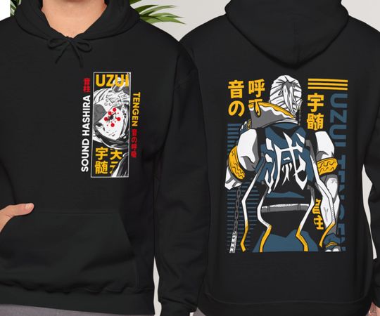 Tengen Uzui hoodie demon Kimetsu no Yaiba anime Manga hoodie