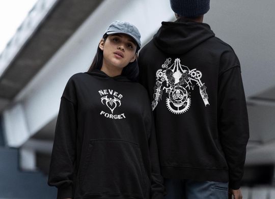 Vi tattoo arcane hoodie Anime hoodie Plus size anime hoodie