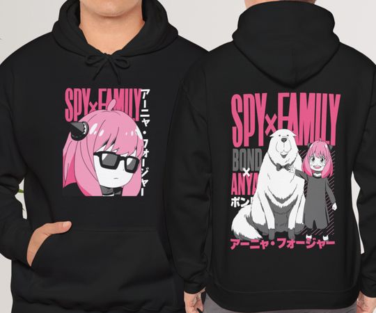 Anya SPY Family Anime Manga hoodie Gift for anime fan