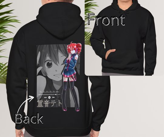 Kasane Teto hoodie Vocaloid hoodie anime hoodie